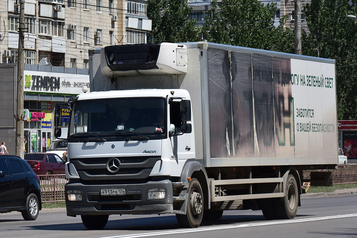 Волгоградская область, № А 913 РВ 134 — Mercedes-Benz Axor 1823