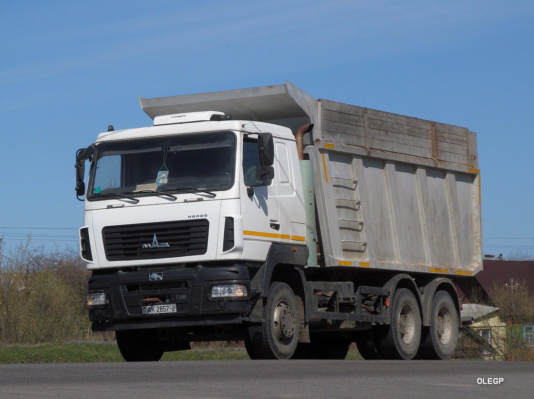 Витебская область, № АК 2857-2 — МАЗ-6501 (общая модель)