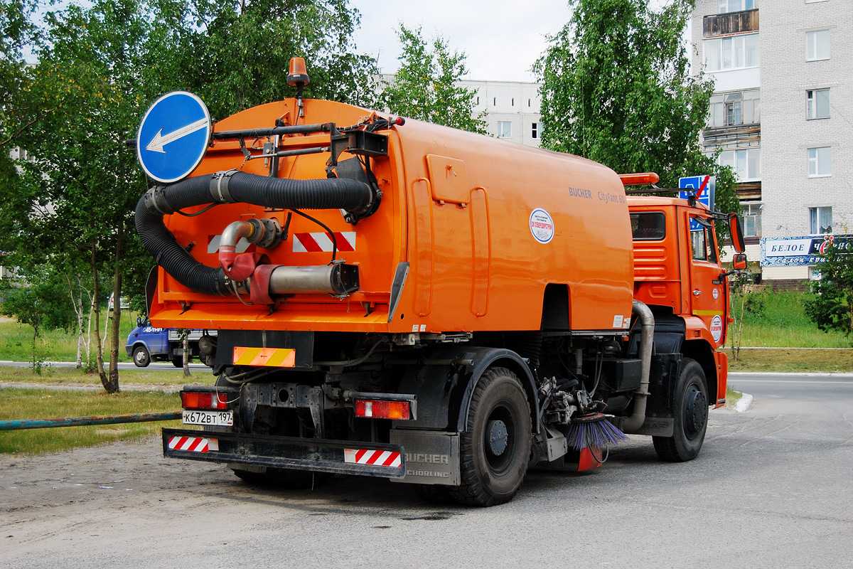 Ямало-Ненецкий автоном.округ, № К 672 ВТ 197 — КамАЗ-53605-D3