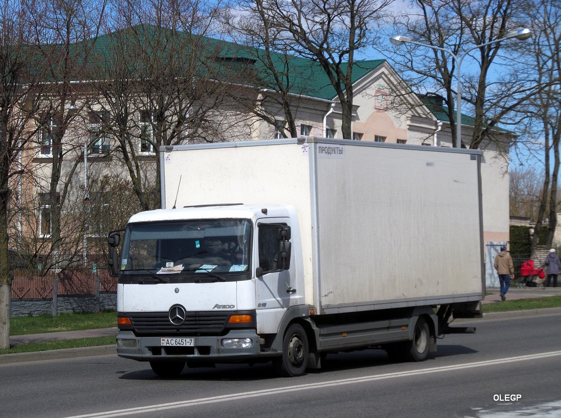 Минск, № АС 6451-7 — Mercedes-Benz Atego 815