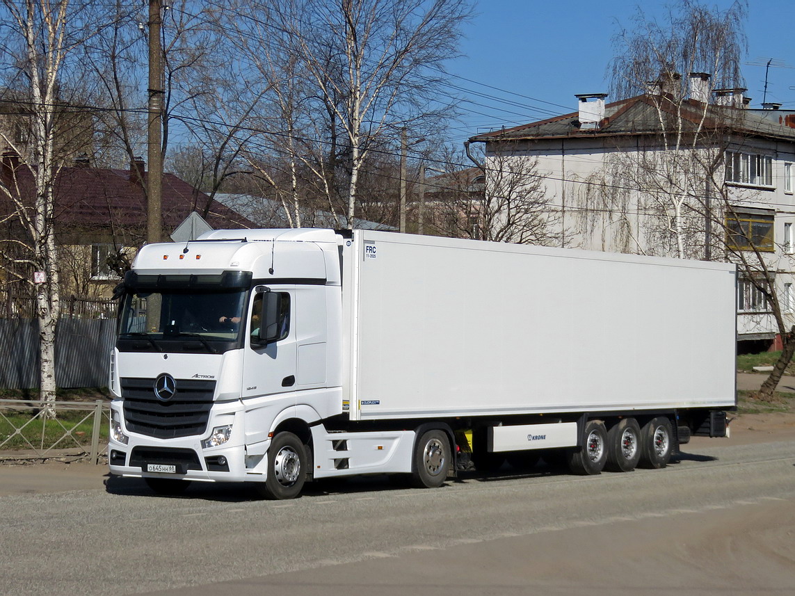 Тамбовская область, № О 645 НН 68 — Mercedes-Benz Actros '18 1845 [Z9M]