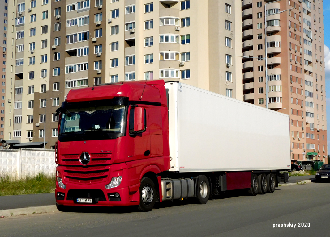 Черниговская область, № СВ 1295 ВХ — Mercedes-Benz Actros ('2011) 1845