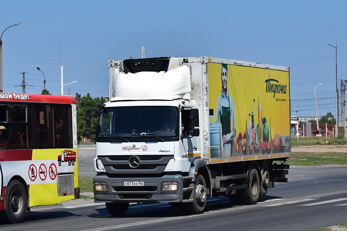 Волгоградская область, № С 877 ЕК 163 — Mercedes-Benz Axor 2528