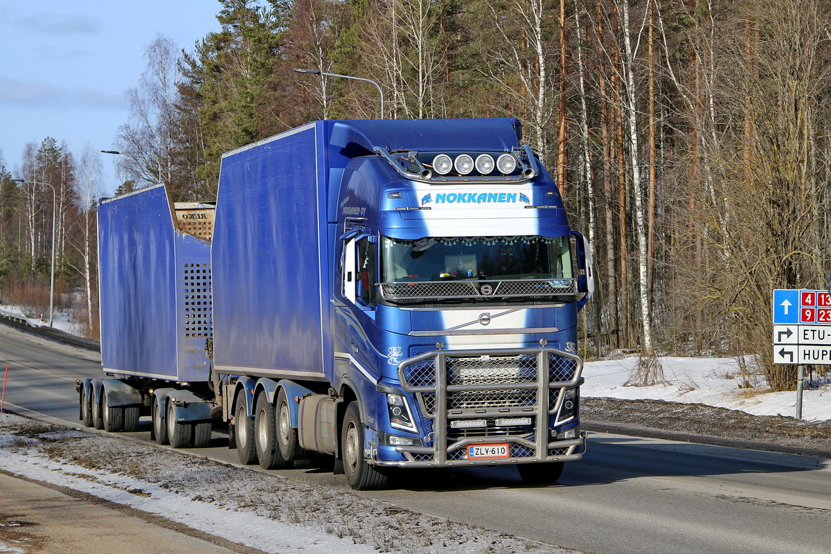 Финляндия, № ZLV-610 — Volvo ('2012) FH16.750