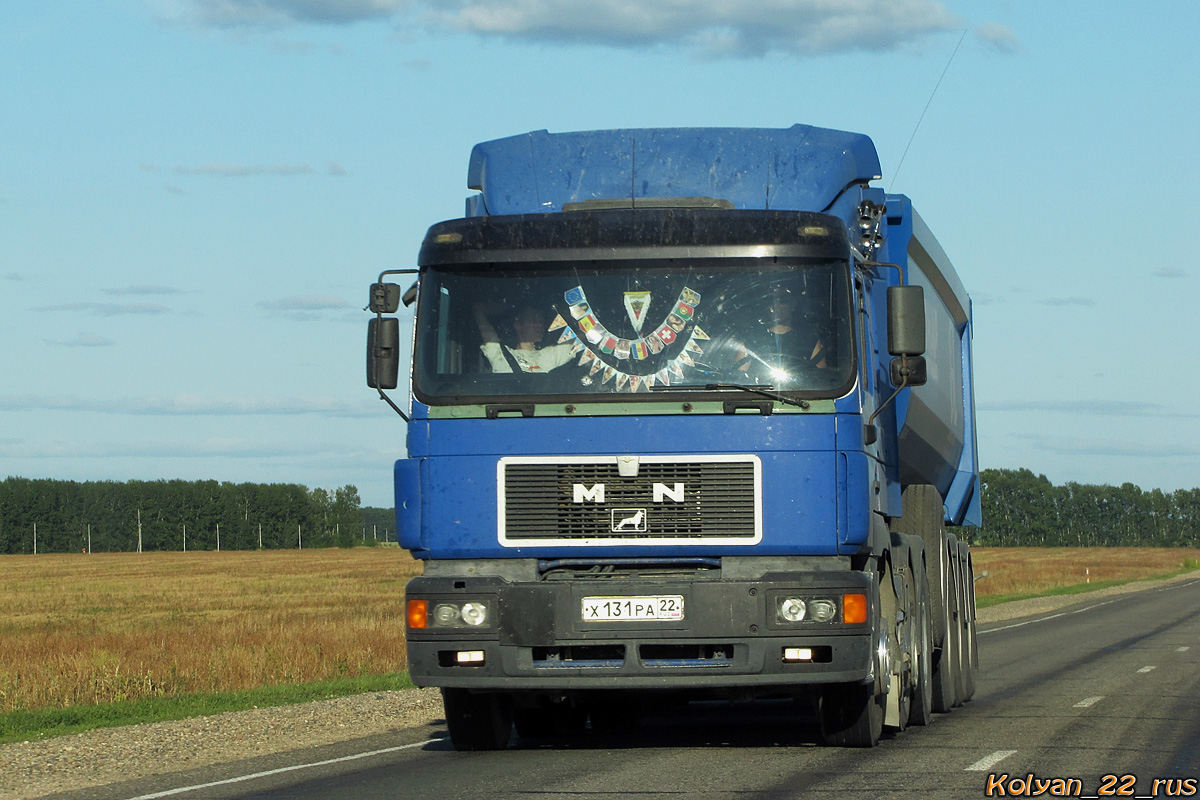 Алтайский край, № Х 131 РА 22 — MAN F2000 (общая модель)