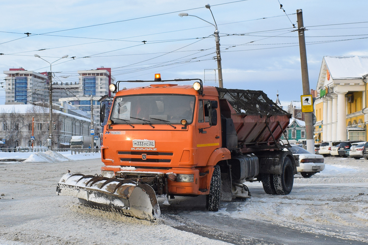 Алтайский край, № М 333 УС 22 — КамАЗ-43253-H3