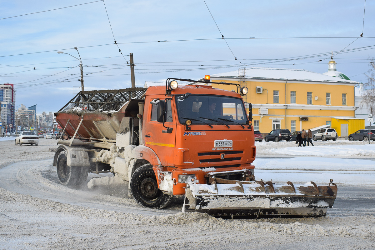 Алтайский край, № М 333 УС 22 — КамАЗ-43253-H3