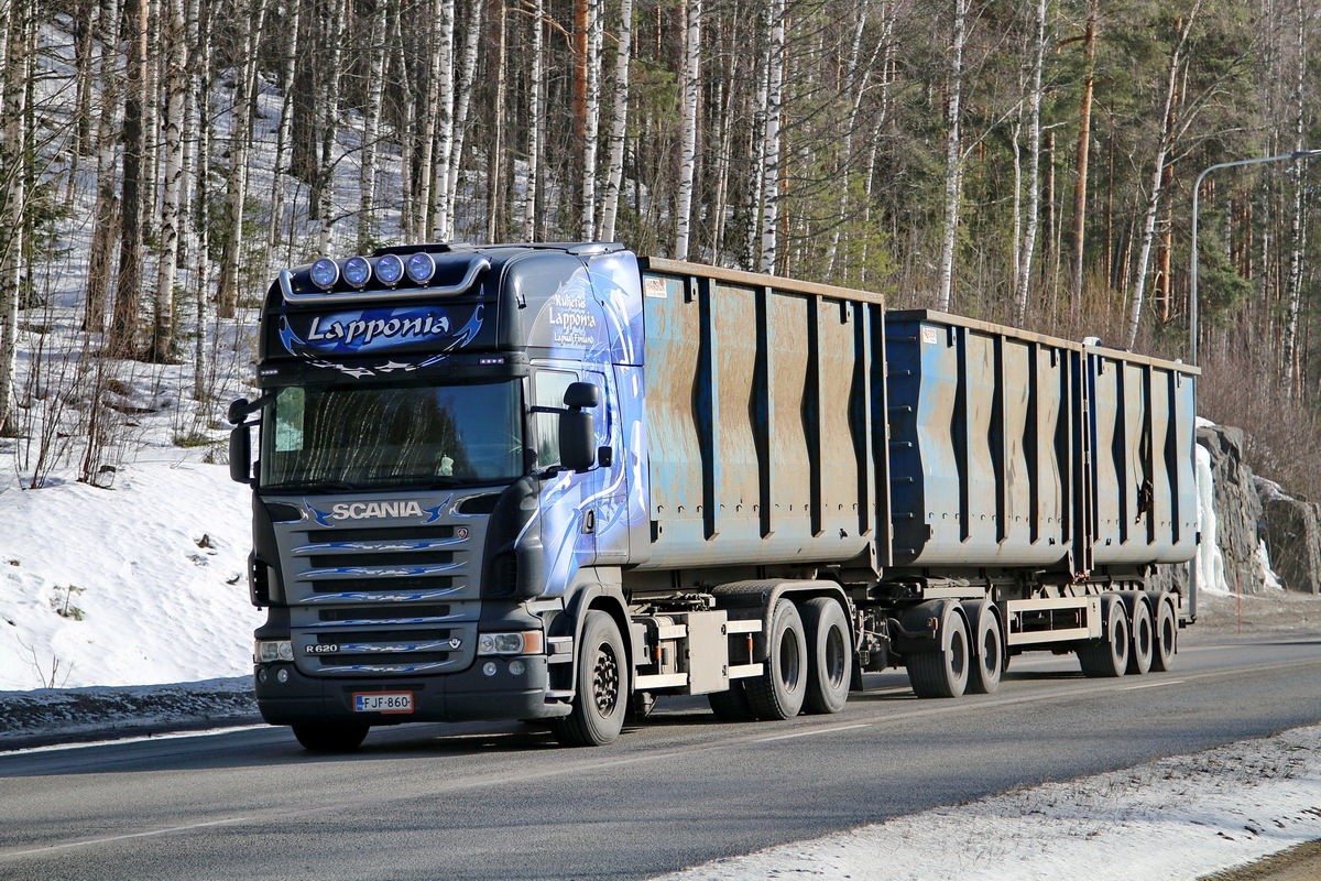 Финляндия, № FJF-860 — Scania ('2004) R620