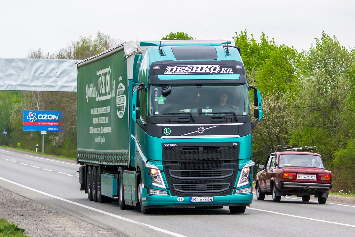 Венгрия, № RIB-744 — Volvo ('2012) FH.460