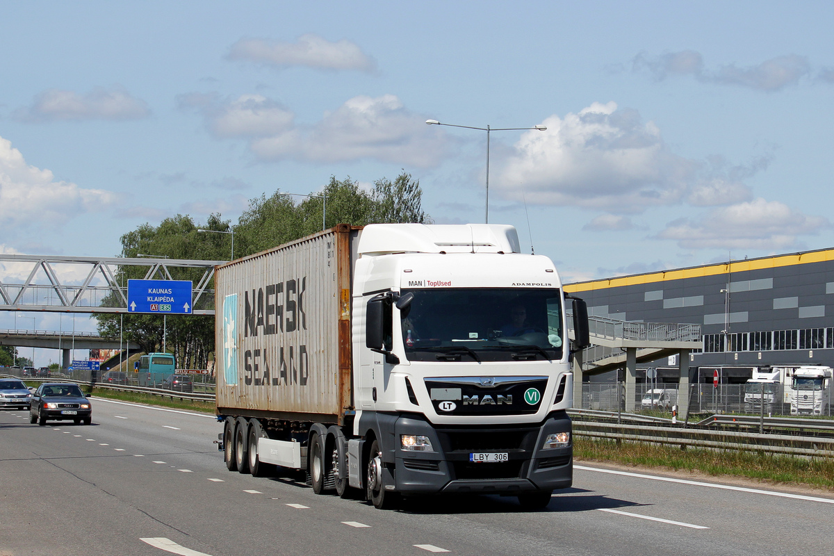 Литва, № LBY 306 — MAN TGX ('2012) 26.440