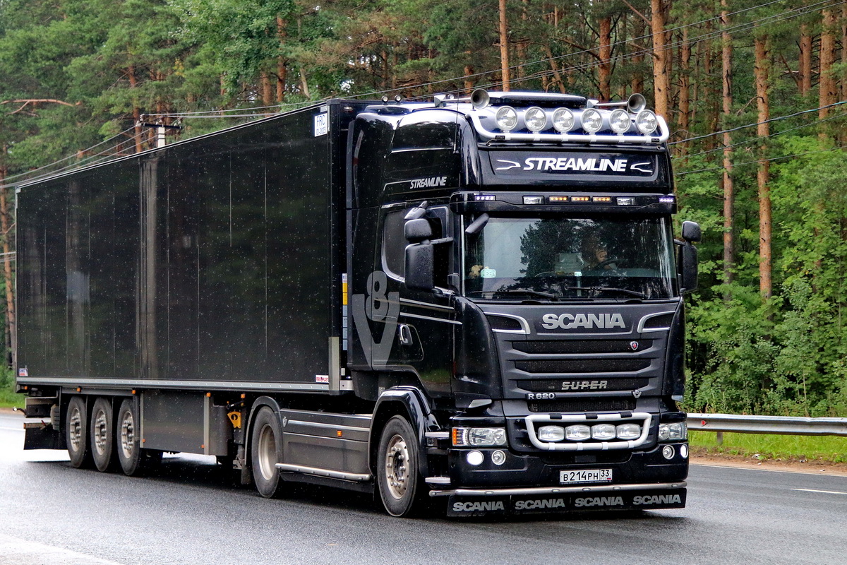 Владимирская область, № В 214 РН 33 — Scania ('2013) R620