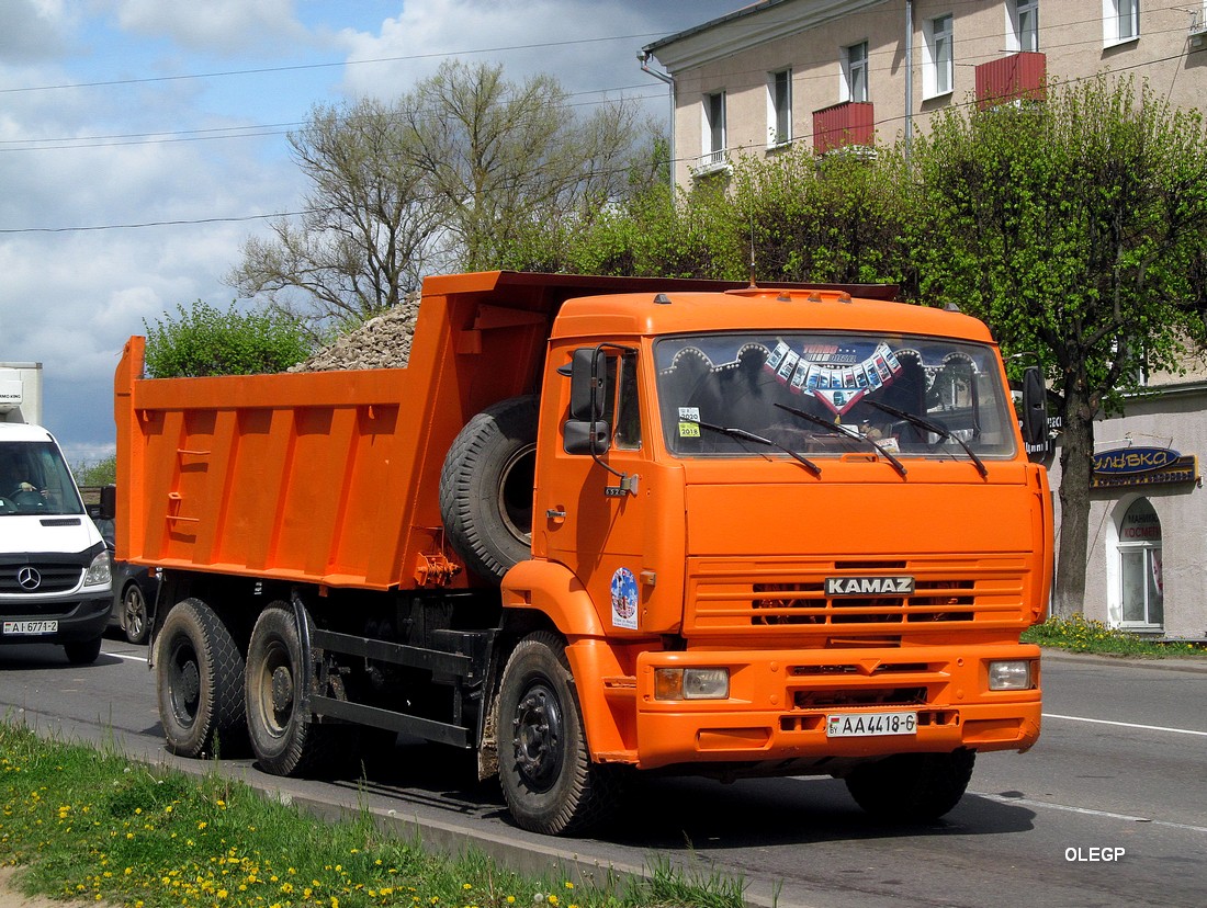 Могилёвская область, № АА 4418-6 — КамАЗ-6520 (общая модель)