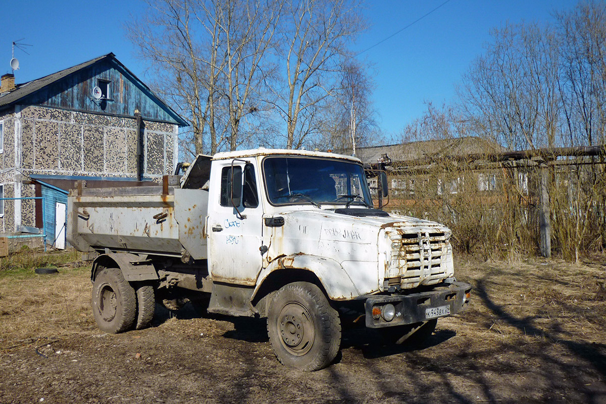 Архангельская область, № К 943 ВХ 29 — ЗИЛ-494560