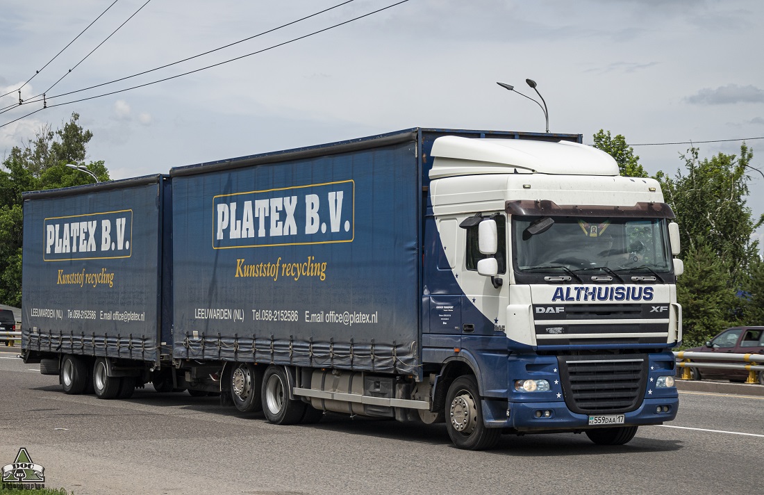 Шымкент, № 559 DAA 17 — DAF XF105 FAR