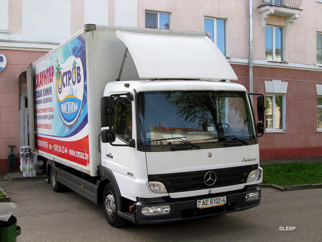 Гродненская область, № АЕ 9102-4 — Mercedes-Benz Atego 815