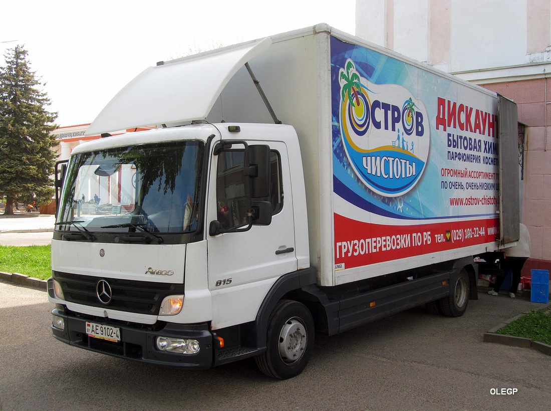 Гродненская область, № АЕ 9102-4 — Mercedes-Benz Atego 815