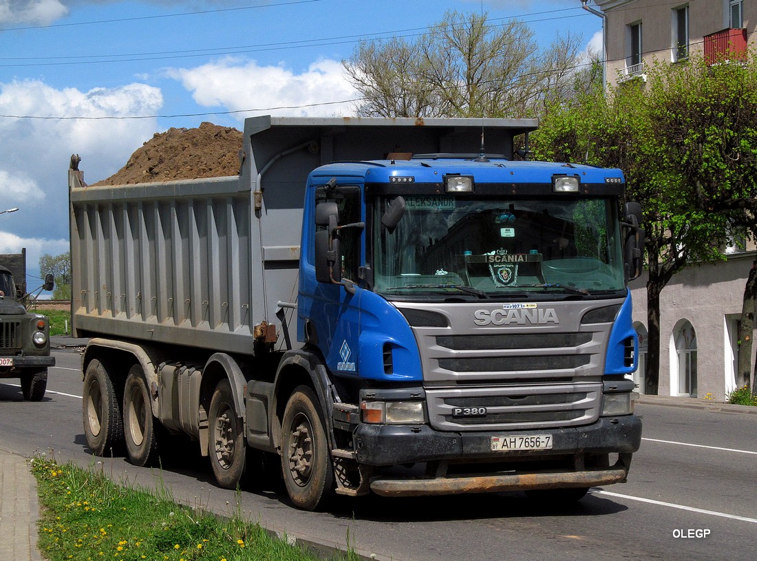 Минск, № АН 7656-7 — Scania ('2011) P380