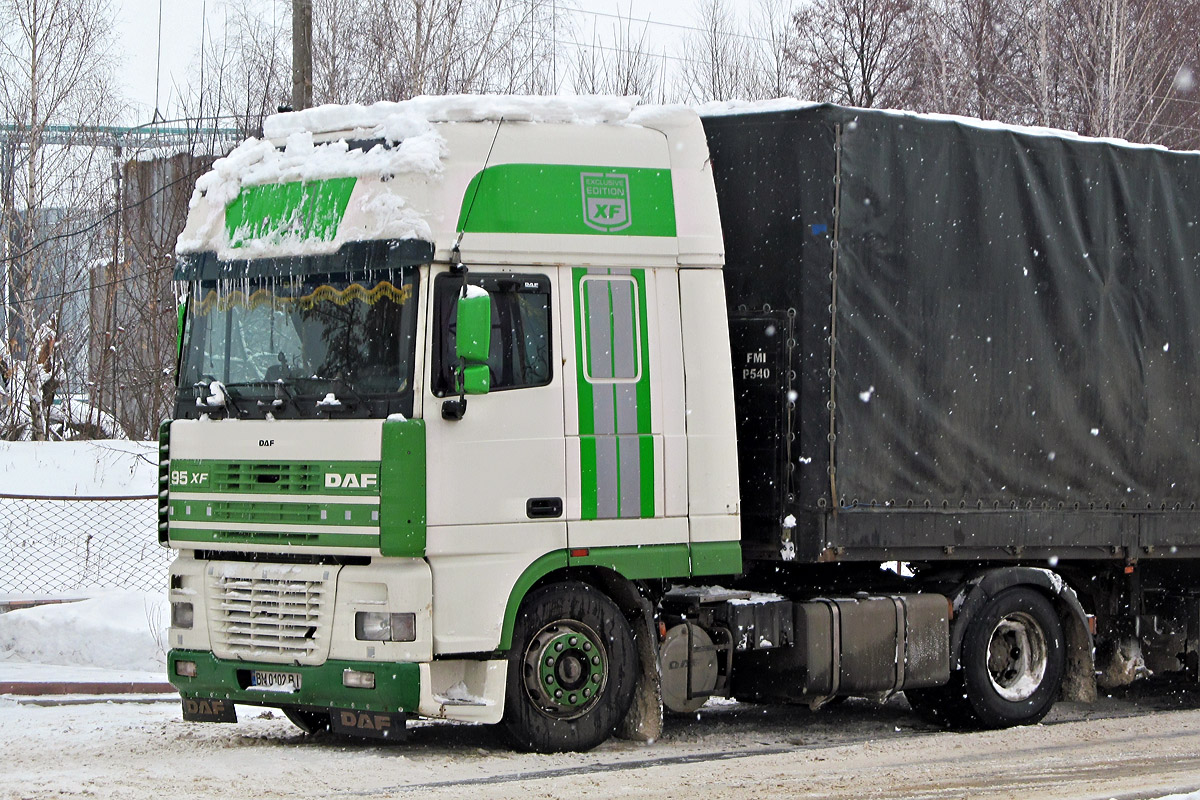 Сумская область, № ВМ 0102 ВІ — DAF 95XF FT