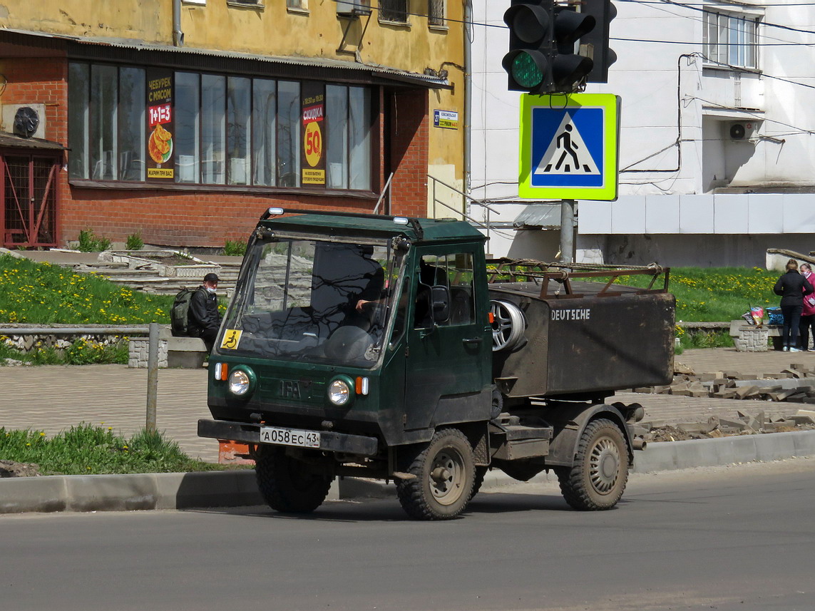 Кировская область, № А 058 ЕС 43 — Multicar M25 (общая модель)