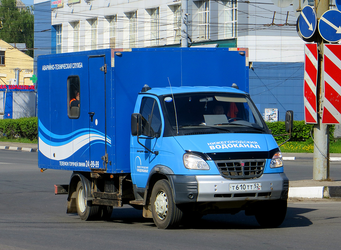 Нижегородская область, № Т 610 ТТ 52 — ГАЗ-33106 "Валдай"