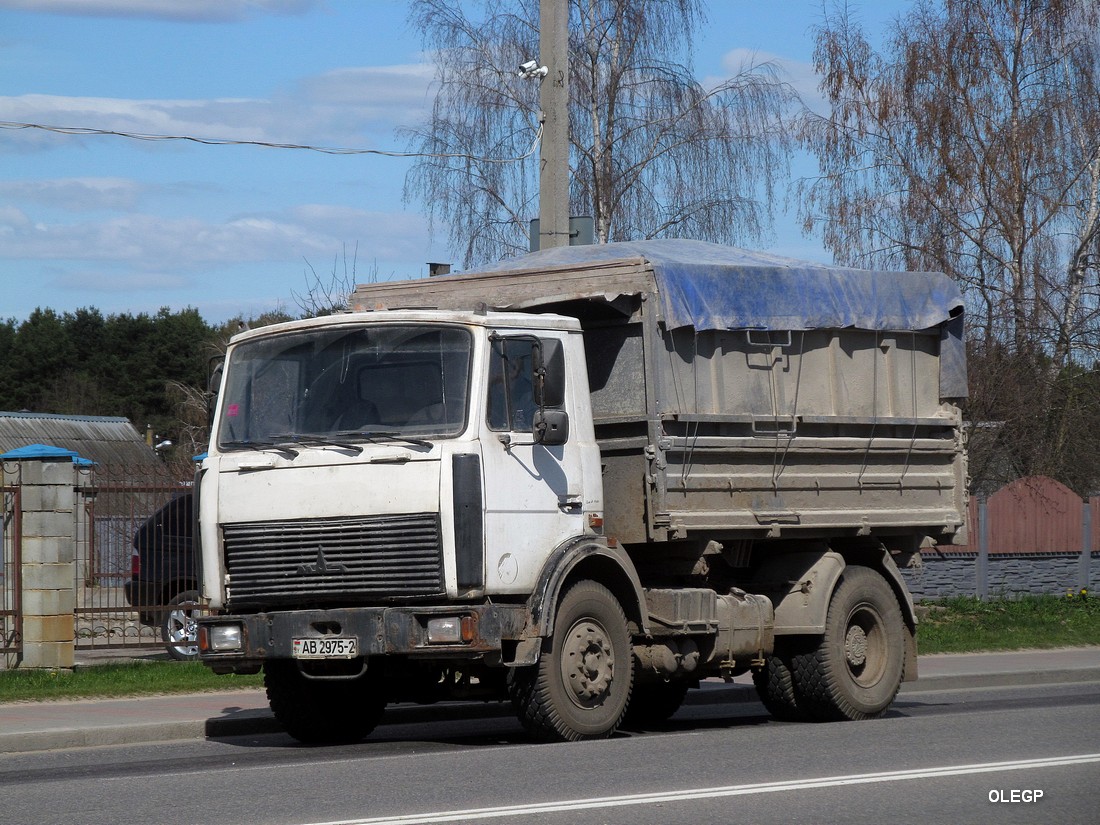 Витебская область, № АВ 2975-2 — МАЗ-5551 (общая модель)