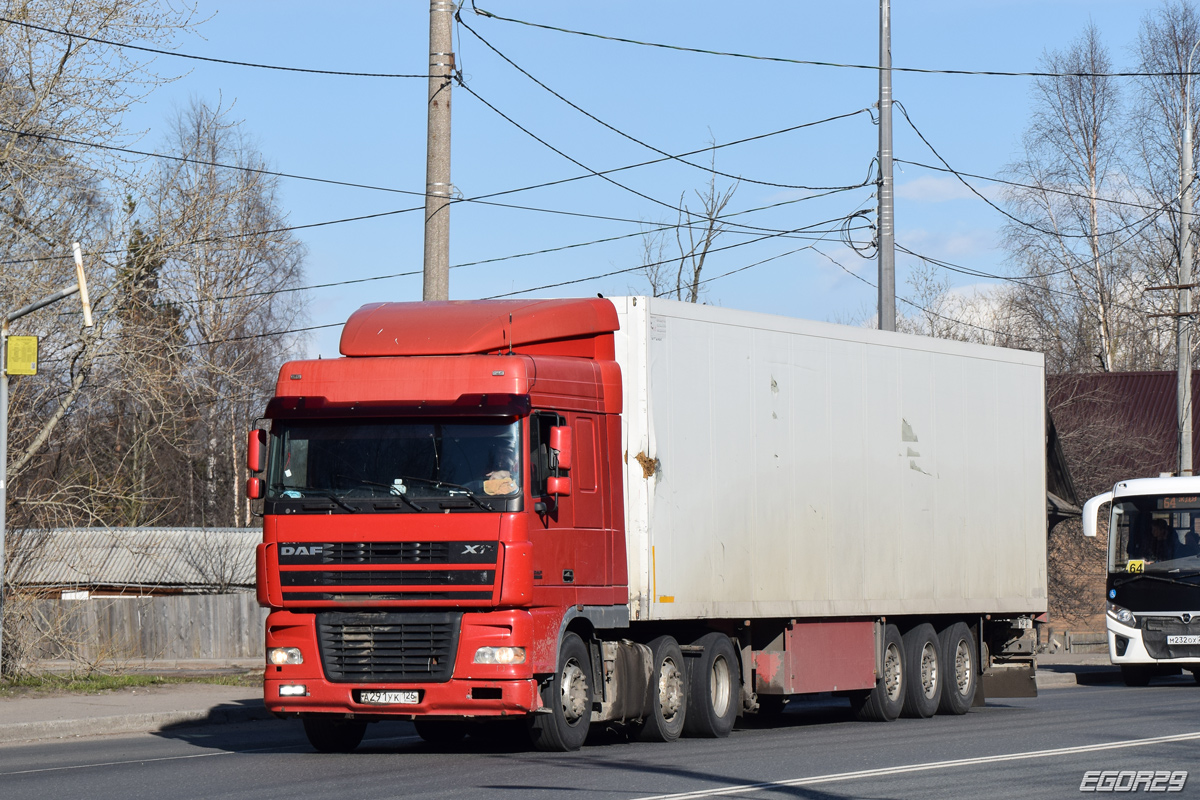 Ставропольский край, № А 291 УК 126 — DAF XF95 FTG