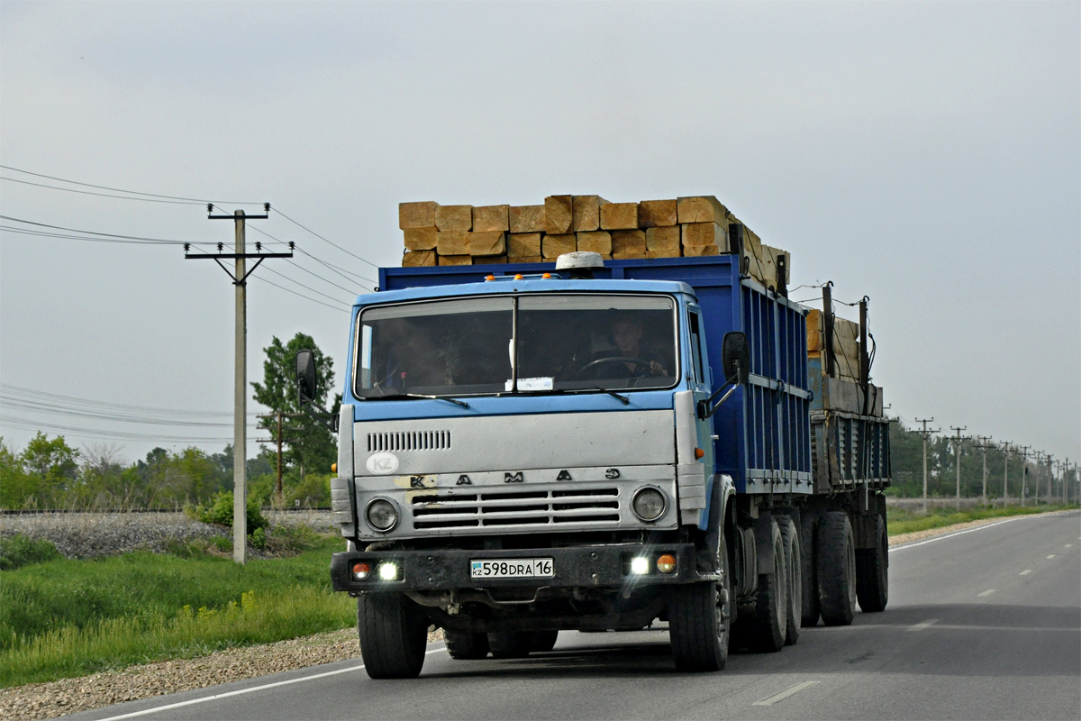 Восточно-Казахстанская область, № 598 DRA 16 — КамАЗ-5320