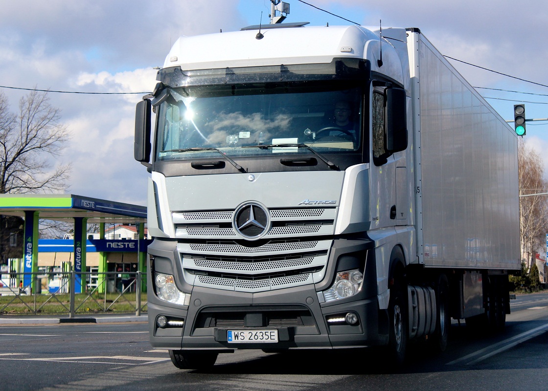 Польша, № WS 2635E — Mercedes-Benz Actros ('2011) 1845