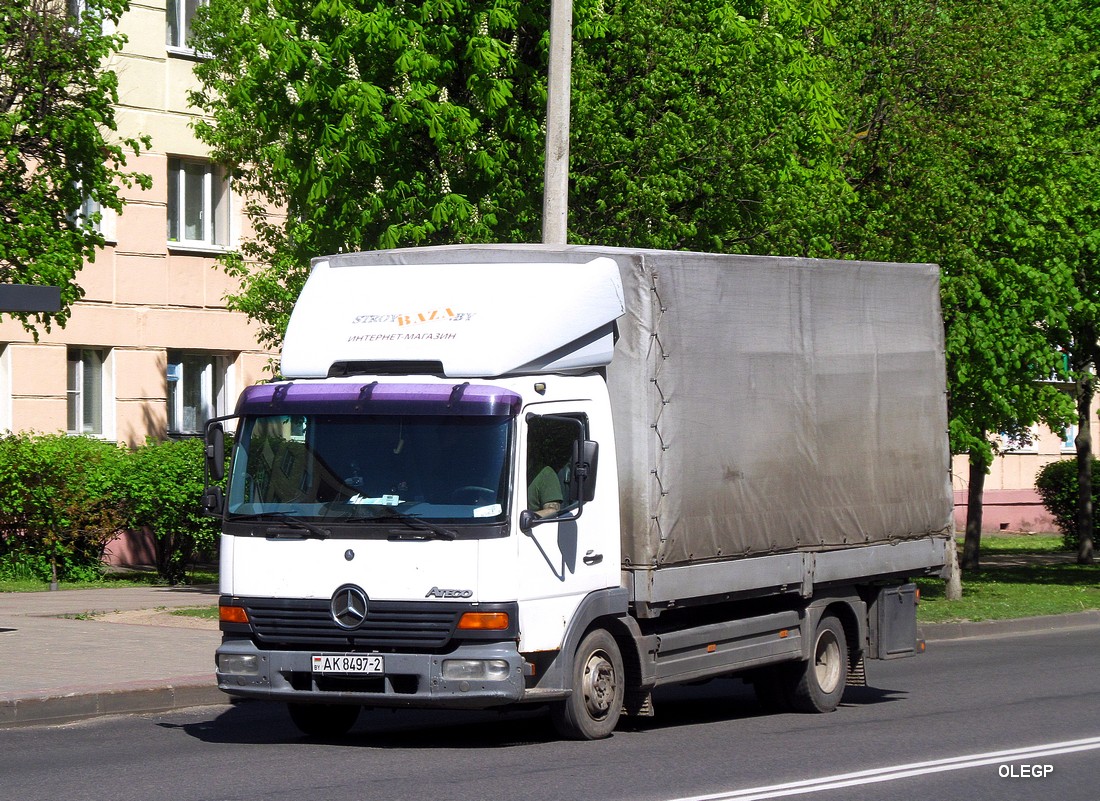 Витебская область, № АК 8497-2 — Mercedes-Benz Atego (общ.м)