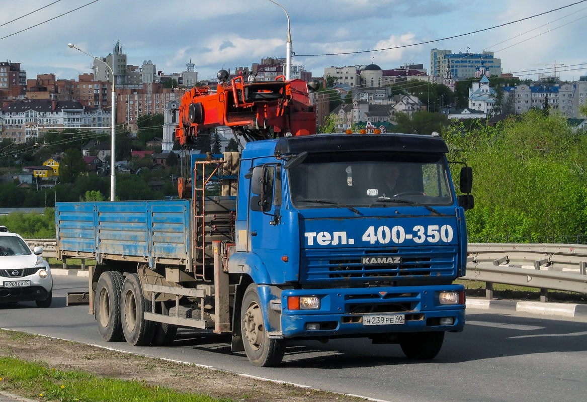 Калужская область, № Н 239 РЕ 40 — КамАЗ-65117-62