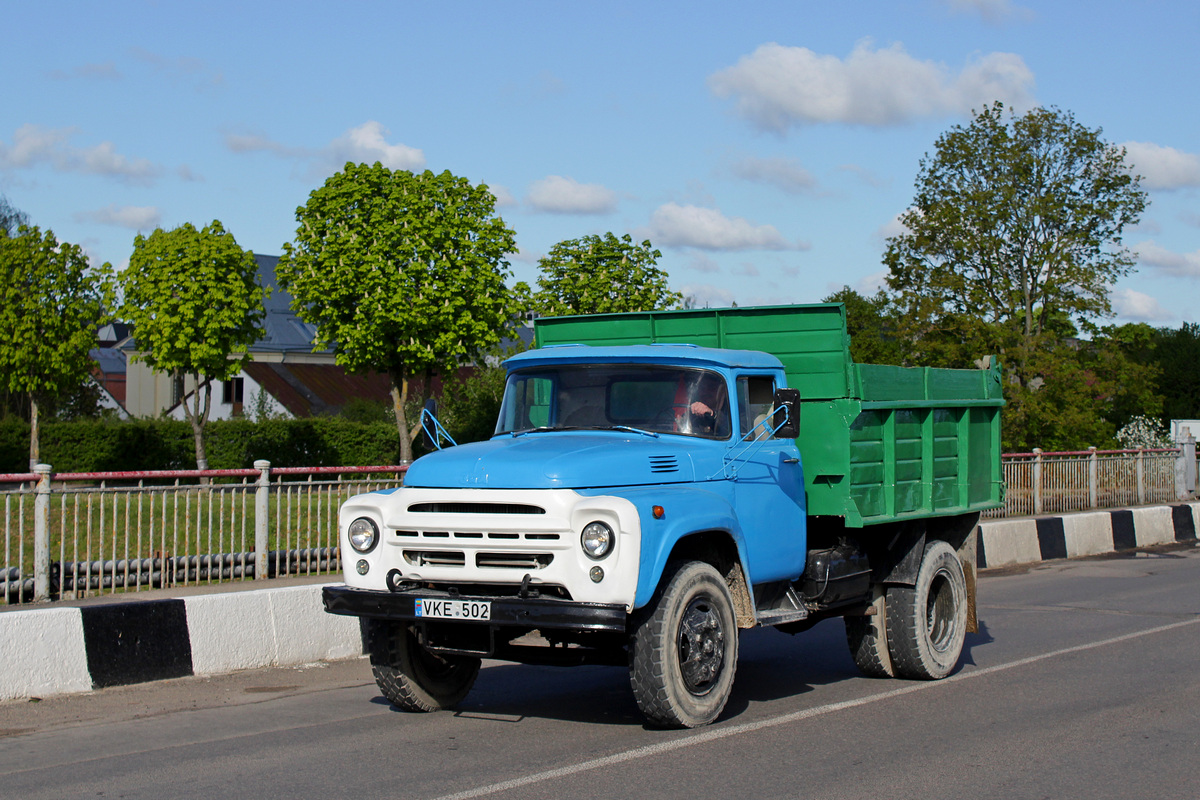 Литва, № VKE 502 — ЗИЛ-495810