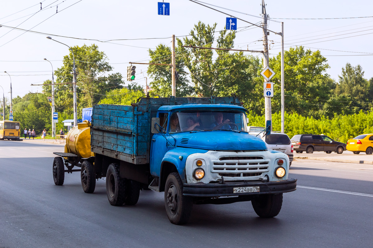 Ярославская область, № У 224 ВВ 76 — ЗИЛ-130 (общая модель)