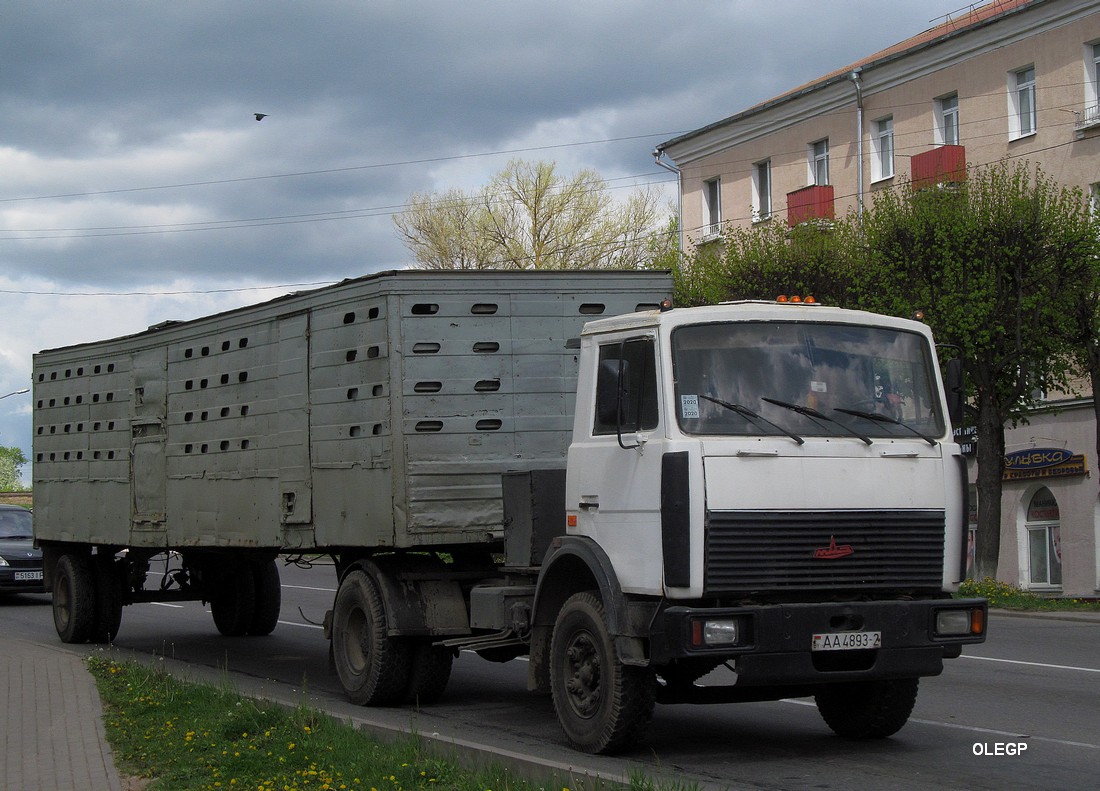 Витебская область, № АА 4893-2 — МАЗ-5433 (общая модель)