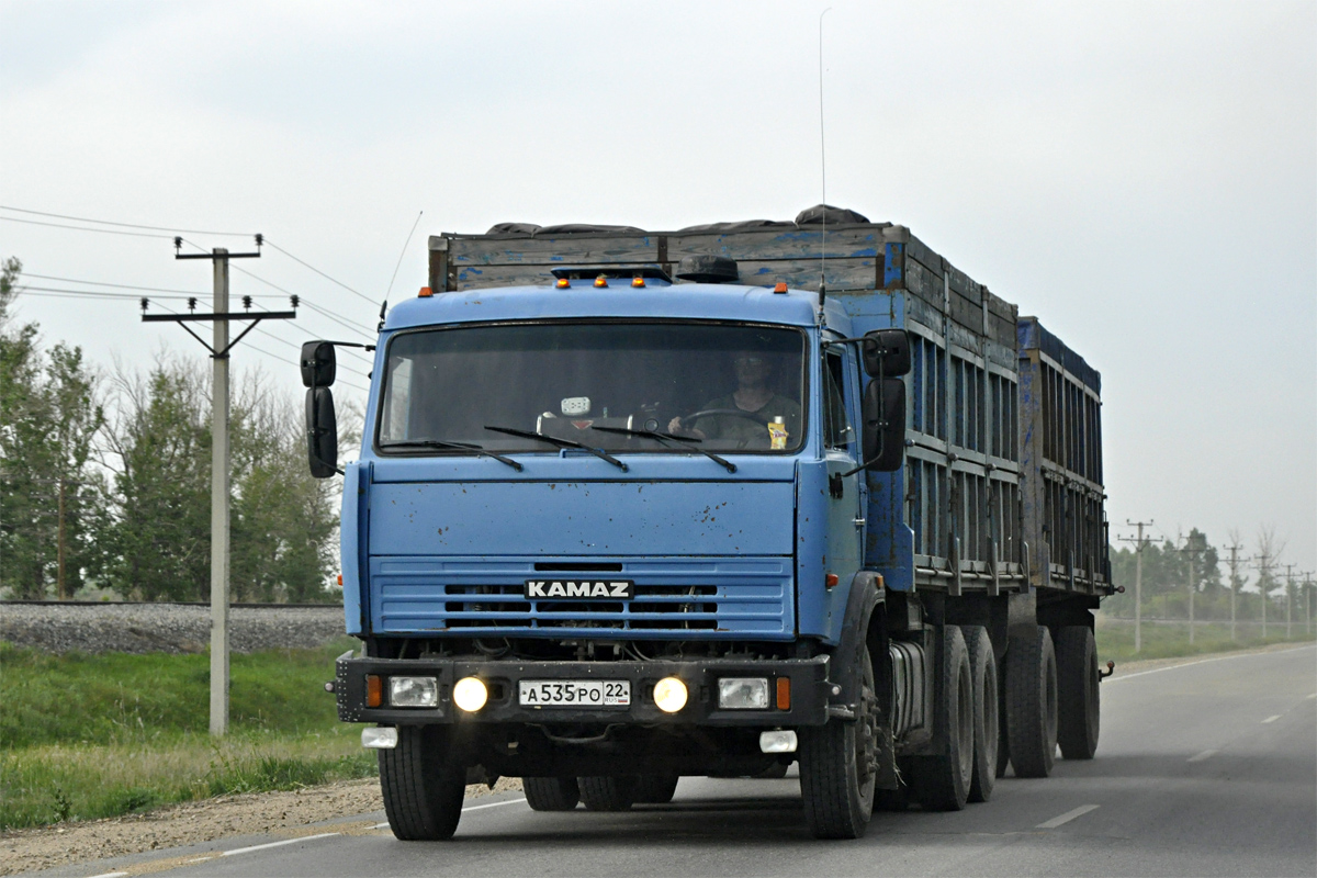 Алтайский край, № А 535 РО 22 — КамАЗ-53215-02 [53215C]