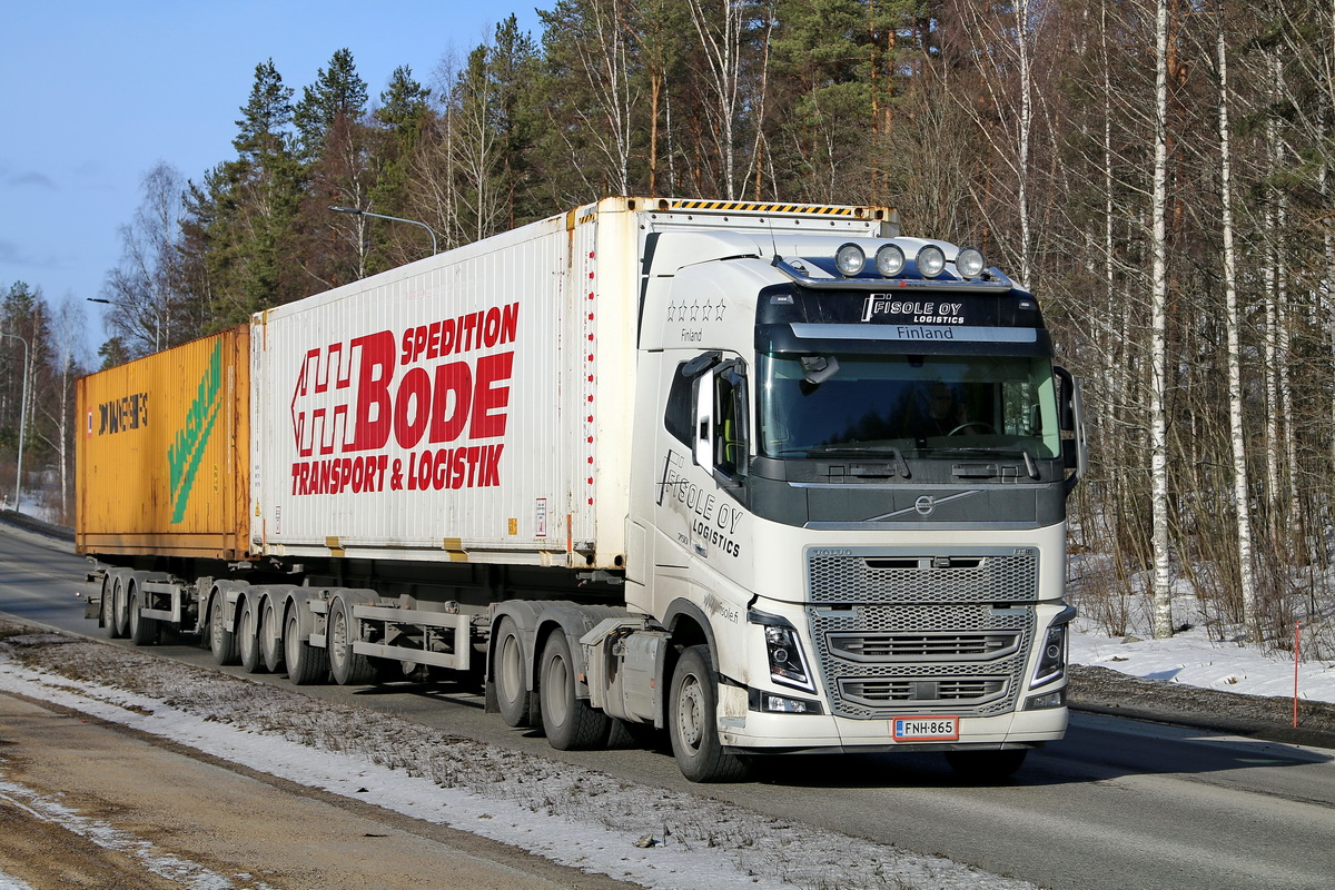 Финляндия, № FNH-865 — Volvo ('2012) FH16.750