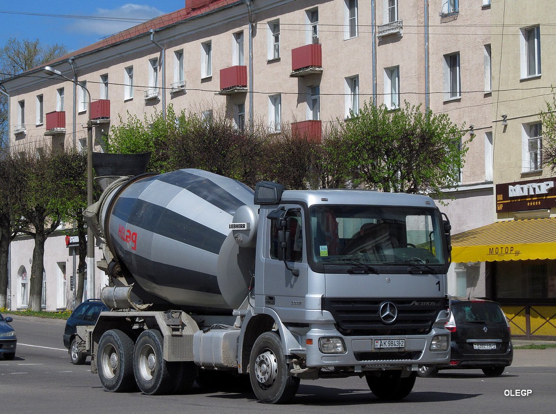 Витебская область, № 1 — Mercedes-Benz Actros ('2003) 3332