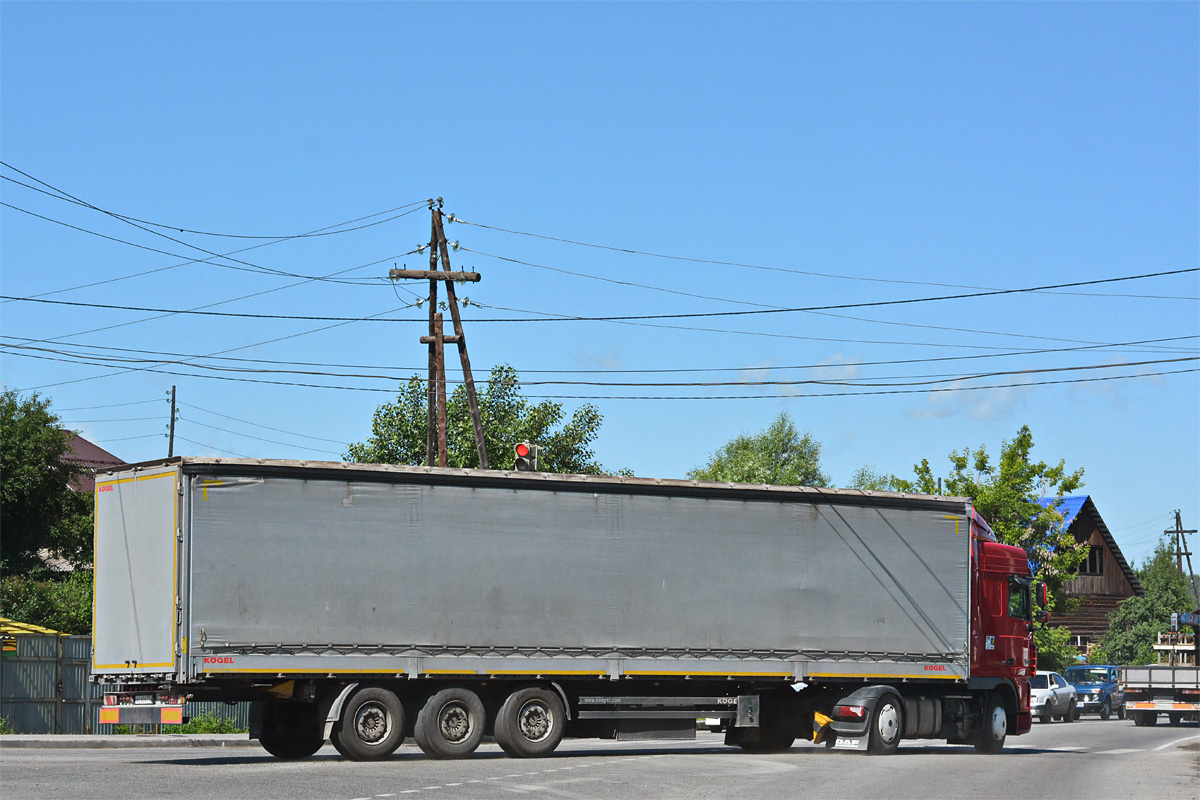 Новосибирская область, № С 595 ХС 154 — DAF XF105 FT