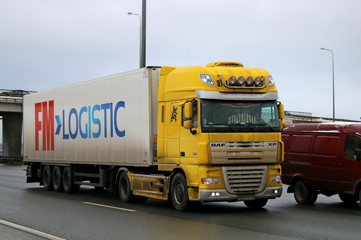 Московская область, № М 858 ТА 190 — DAF XF105 FT