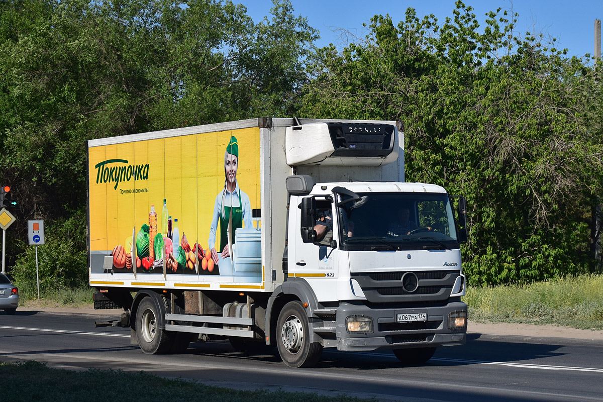 Волгоградская область, № А 067 РА 134 — Mercedes-Benz Axor 1823