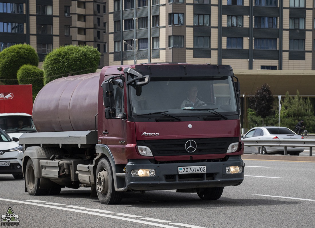 Алматы, № 307 OTA 02 — Mercedes-Benz Atego 1222