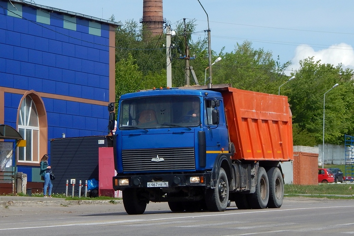 Воронежская область, № С 467 УВ 36 — МАЗ-5516 [551600]