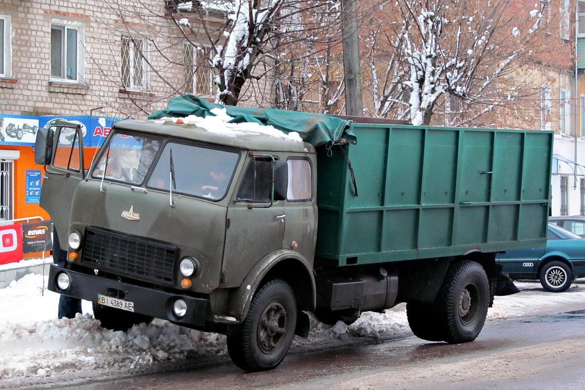 Полтавская область, № ВІ 4389 АЕ — МАЗ-5334