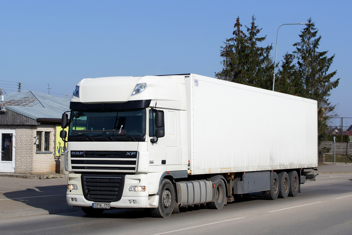 Литва, № GFM 170 — DAF XF105 FT