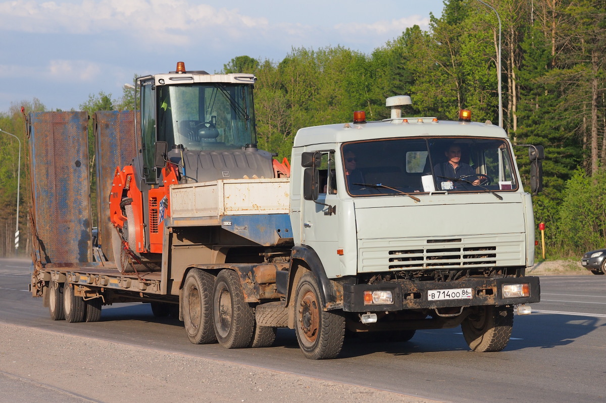 Ханты-Мансийский автоном.округ, № В 714 ОО 86 — КамАЗ-54115 [541150]