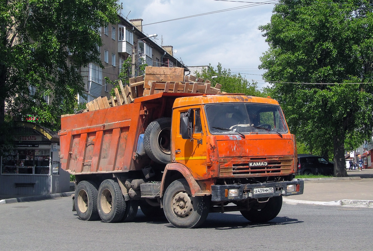 Калужская область, № А 439 ММ 95 — КамАЗ-65115-02 [65115C]