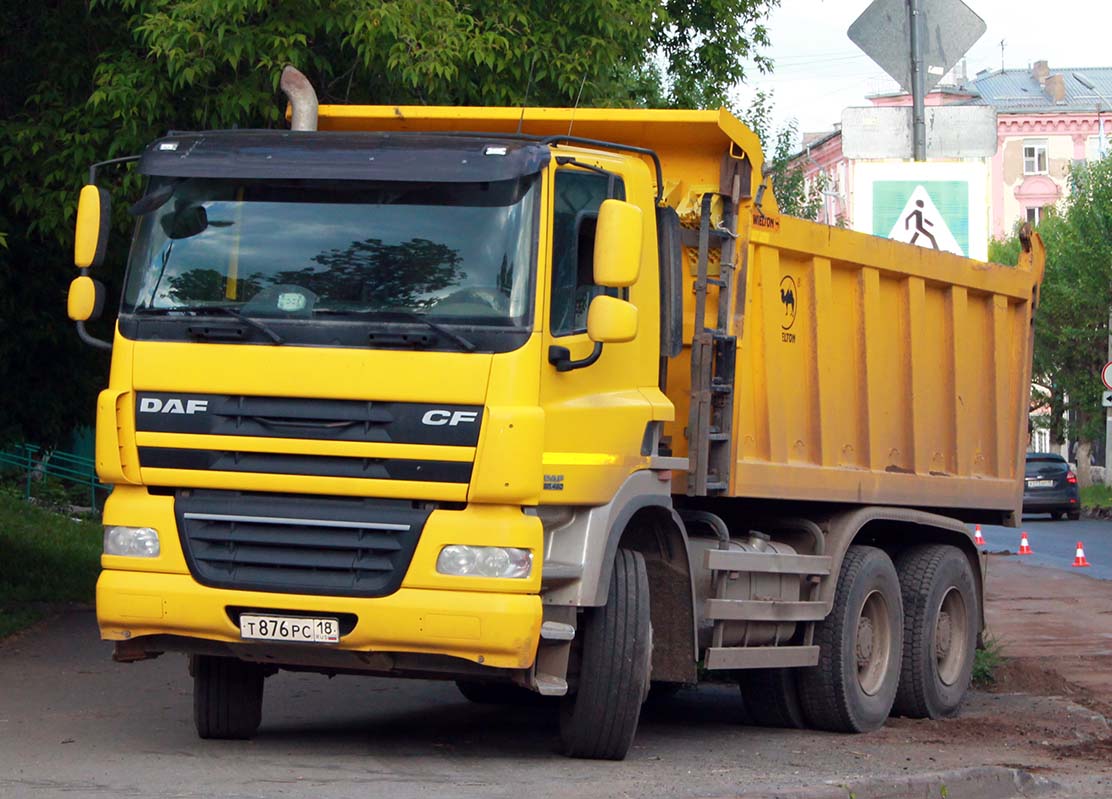 Удмуртия, № Т 876 РС 18 — DAF CF85 FAT