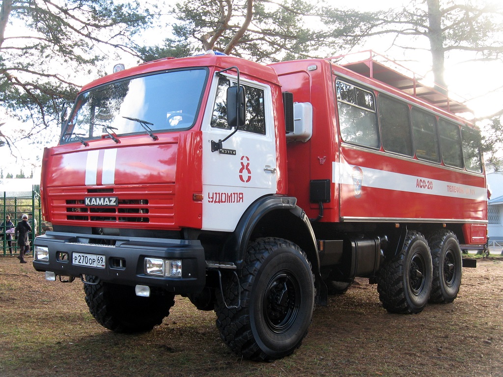 Тверская область, № Р 270 ОР 69 — КамАЗ-43114-15 [43114R]