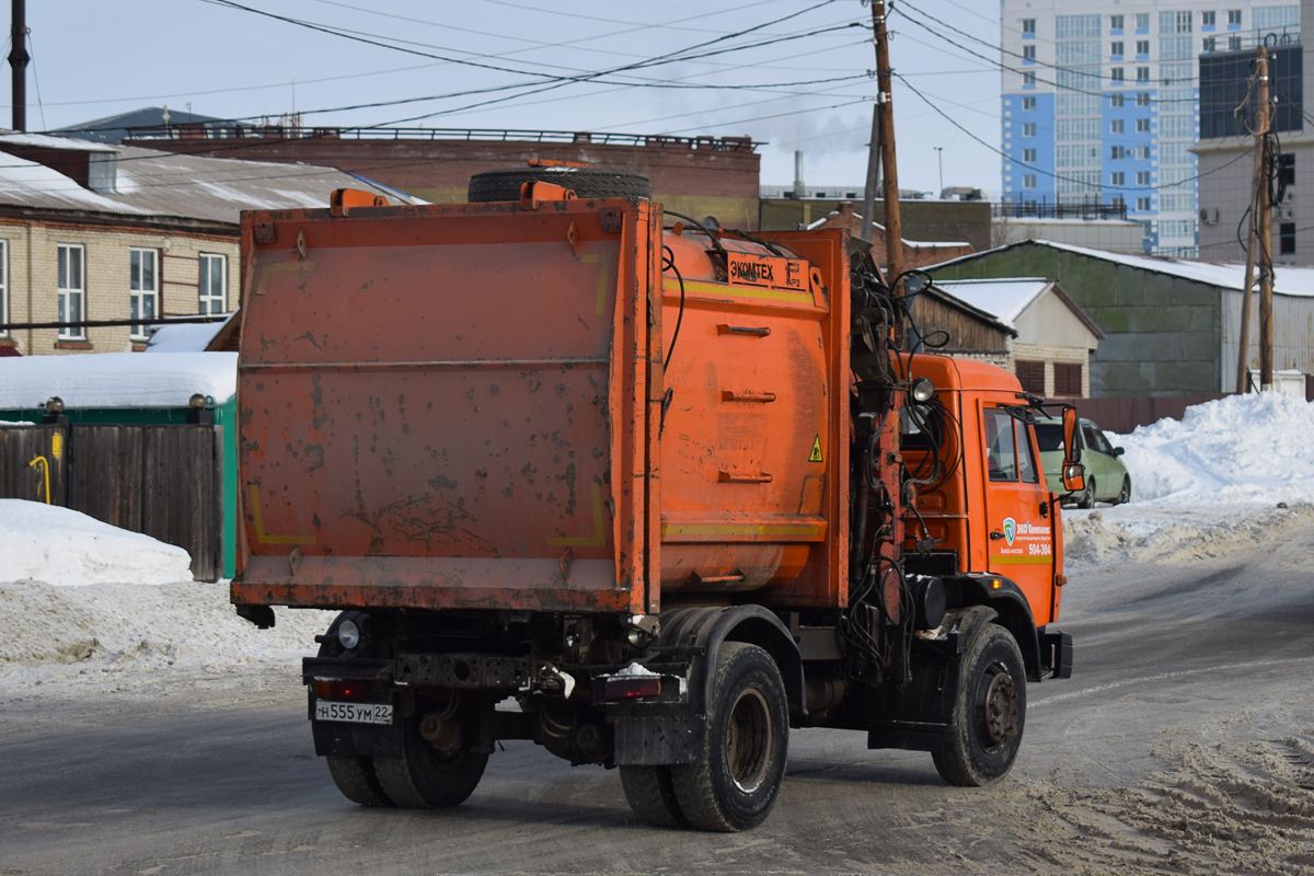 Алтайский край, № Н 555 УМ 22 — КамАЗ-43255-A3