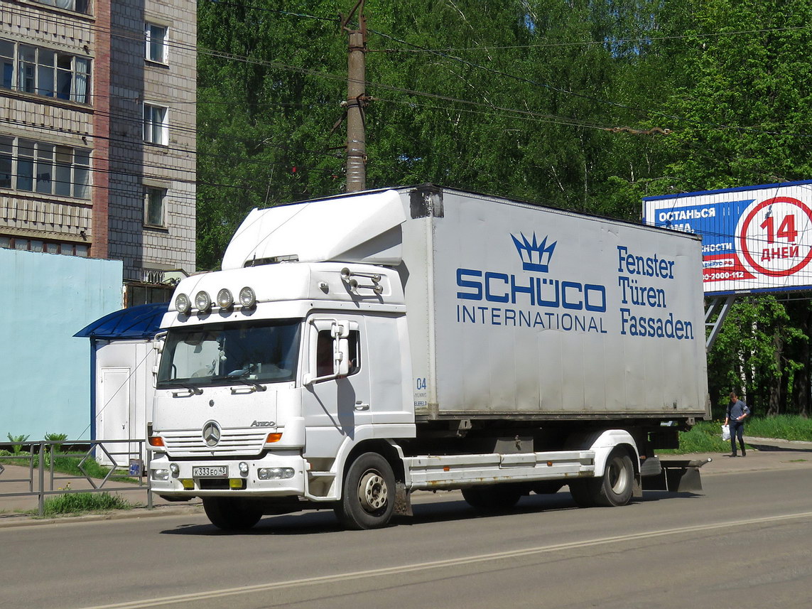 Кировская область, № К 333 ЕО 43 — Mercedes-Benz Atego 1528