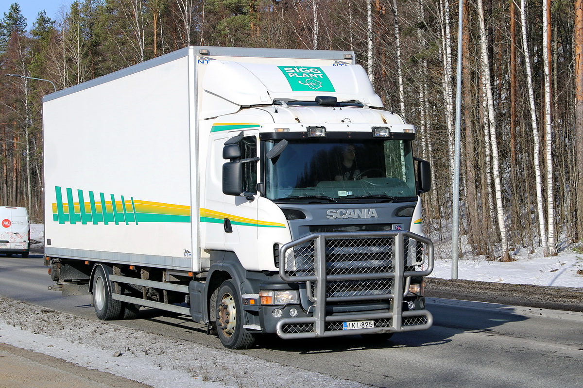 Финляндия, № IKI-825 — Scania ('2004, общая модель)